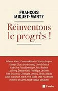 *Réinventons le progrès* (collectif), Editions de L’Aube, 2020